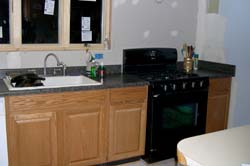 new sink and stove 